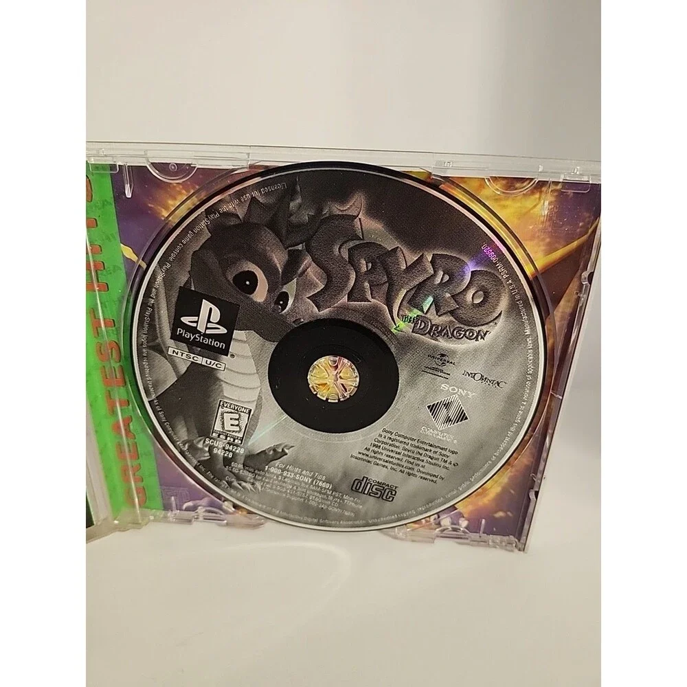 Spyro the Dragon - Sony PlayStation 1 Greatest Hits Edition